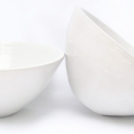 Antique White Bowls