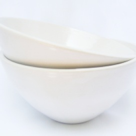 Antique White Bowls